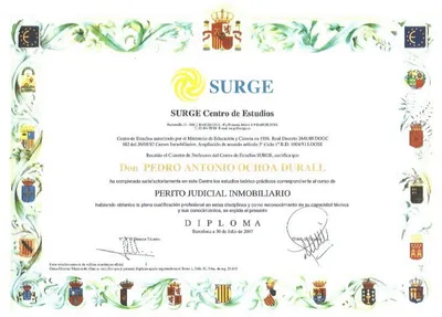 Diploma en Perito Judicial Inmobiliario — SURGE Centro de Estudios
